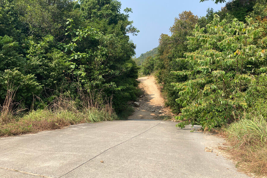 Bottle Beach trailhead