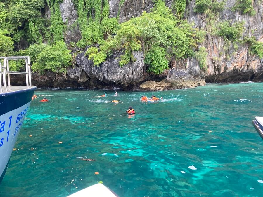 snorkeling in Koh Phi Phi