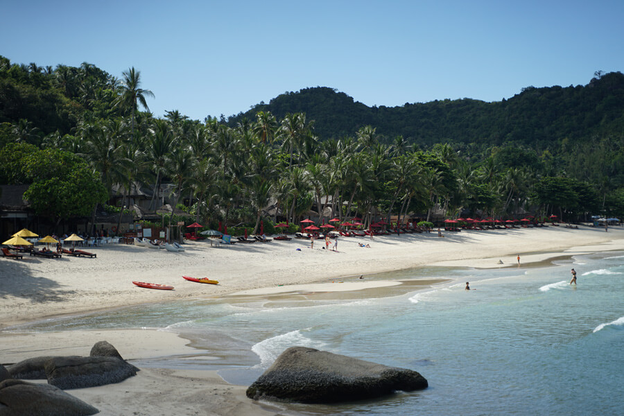 Thong Nai Pan Beach white sand beach