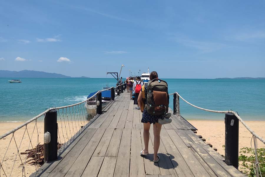 Pralarn-Pier-Koh-Samui How To get To Koh Phangan