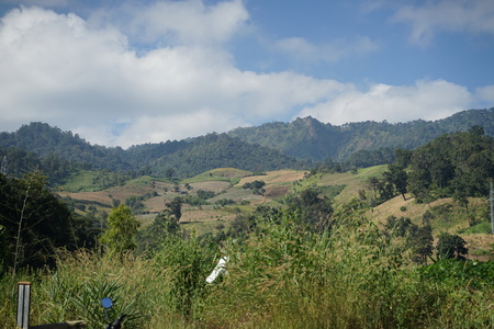 view on mae hong son road