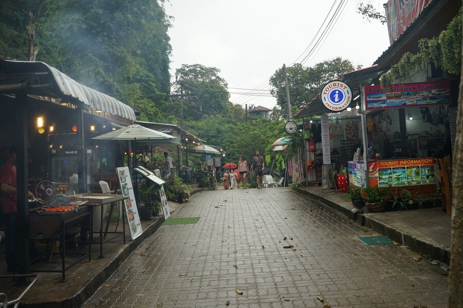 Rainy Season in Thailand Railay Beach