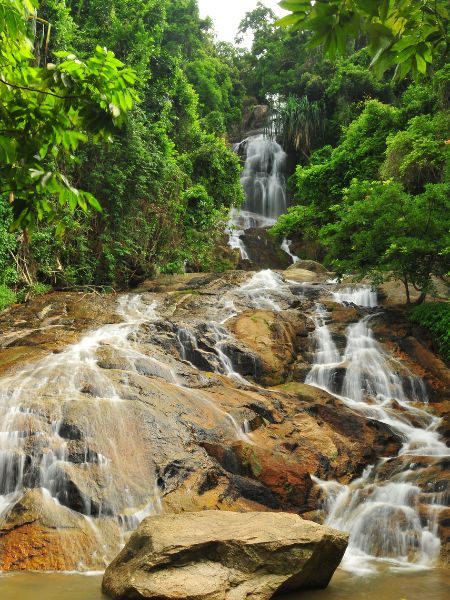 Waterfall in Koh Samui