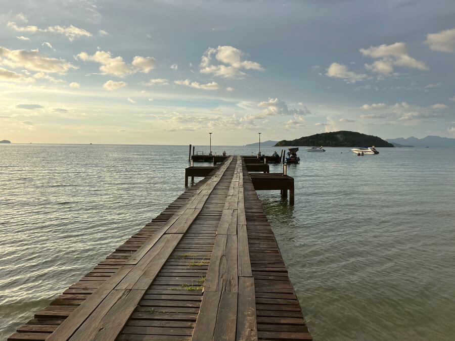 pier at Koh Mak Resort