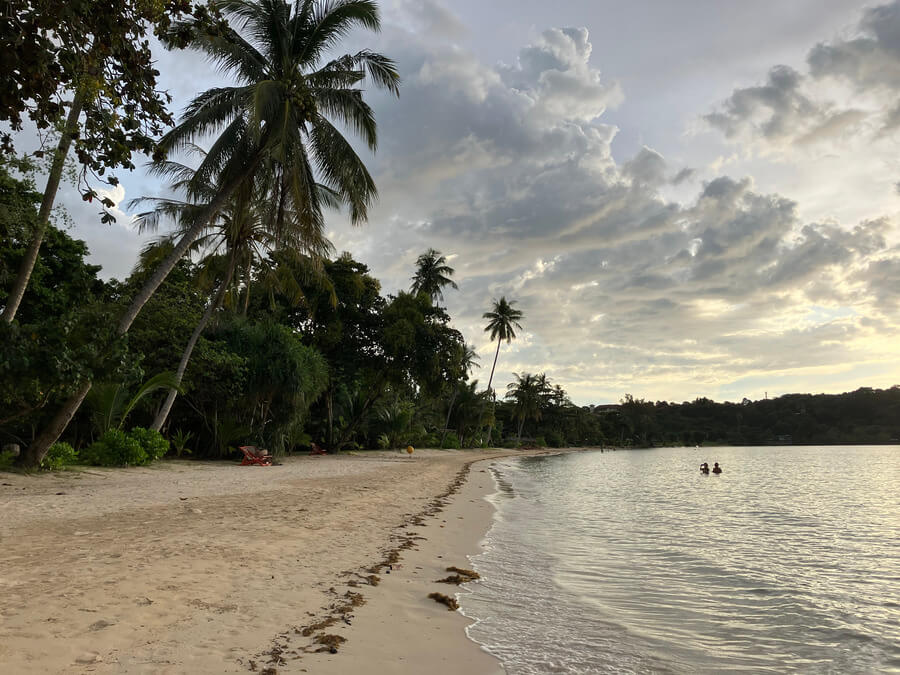 sunset at Ao Soun Yai Beach